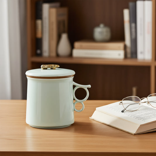 Chi Dragon Brewing Tea Cup