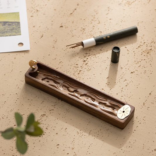 Koi Blessing Incense Burner