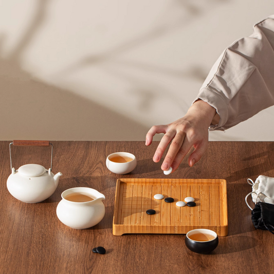 Leisurely Bail-Handle Teapot Tea Set