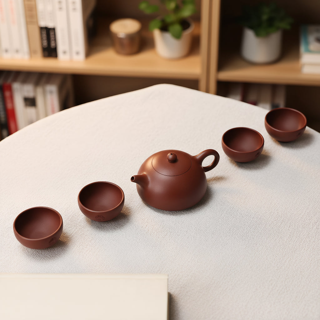 Rising Fortune Yixing Zhuni Tea Set