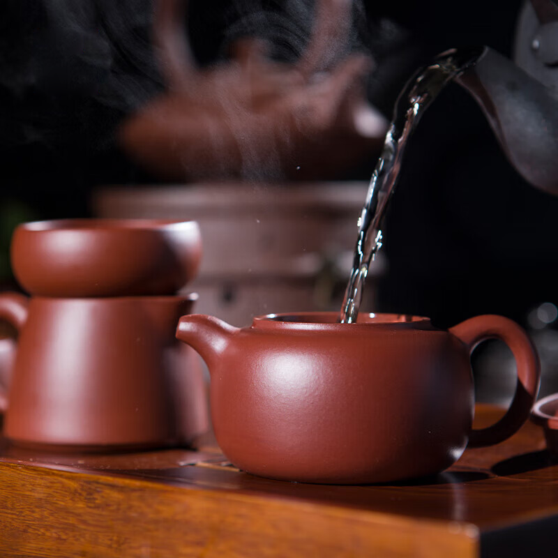 Auspicious Encounter Yixing Tea Set