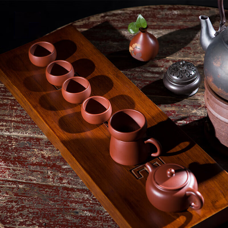 Auspicious Encounter Yixing Tea Set
