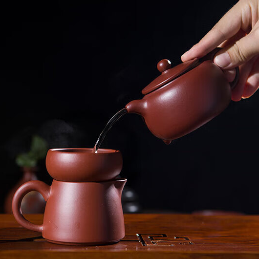 Auspicious Encounter Yixing Tea Set