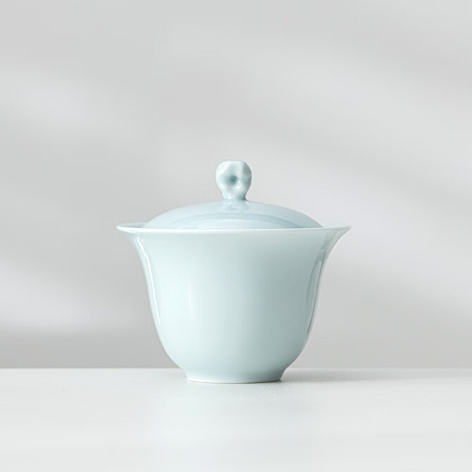 Ethereal Scholars' Rock Celadon Travel Tea Set