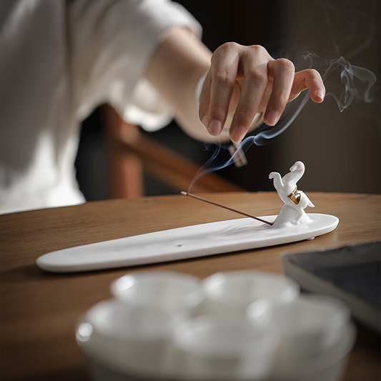 Galloping Horse Horizontal Incense Burner