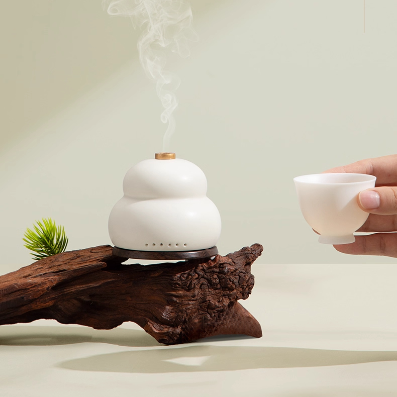 Good Fortune Gourd Incense Burner
