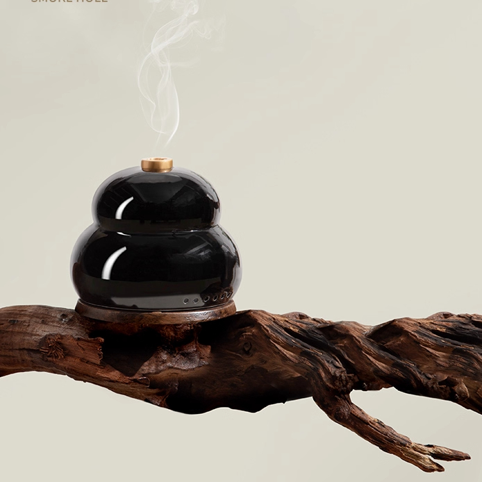 Good Fortune Gourd Incense Burner