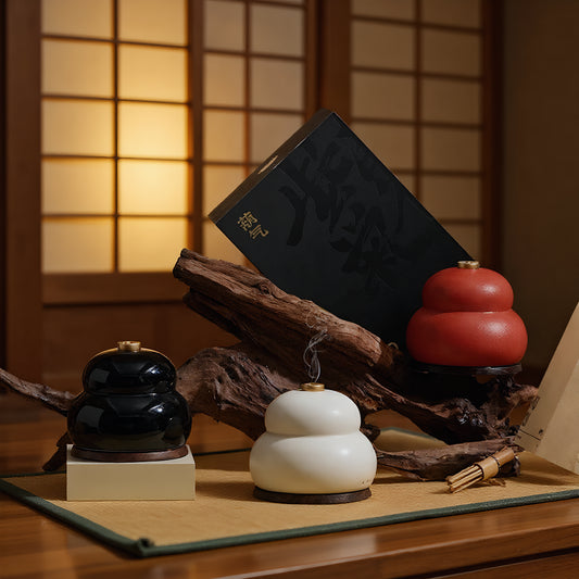 Good Fortune Gourd Incense Burner