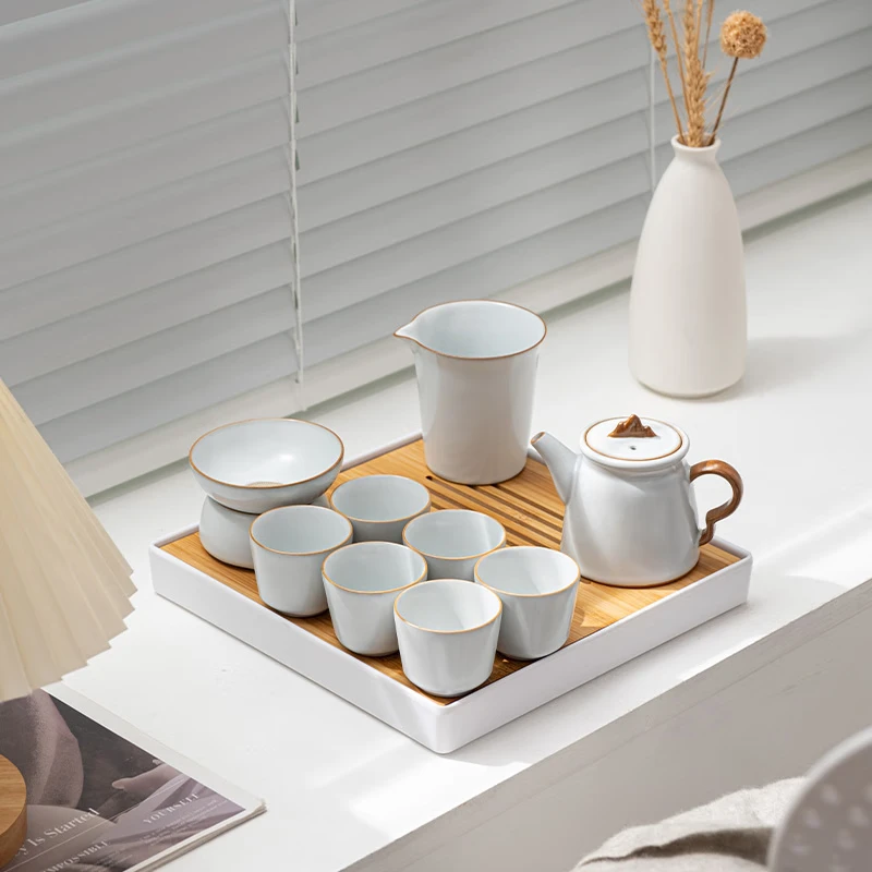 Illusory Mountain Ru Kiln Tea Set