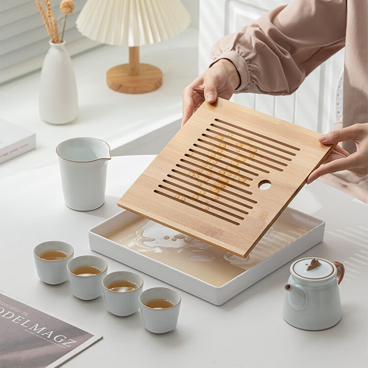 Illusory Mountain Ru Kiln Tea Set