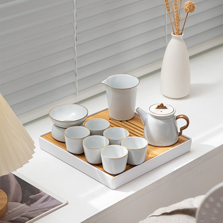 Illusory Mountain Ru Kiln Tea Set