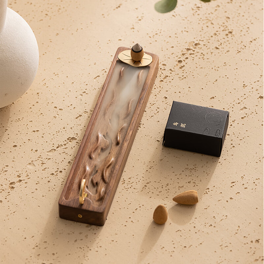 Koi Blessing Incense Burner