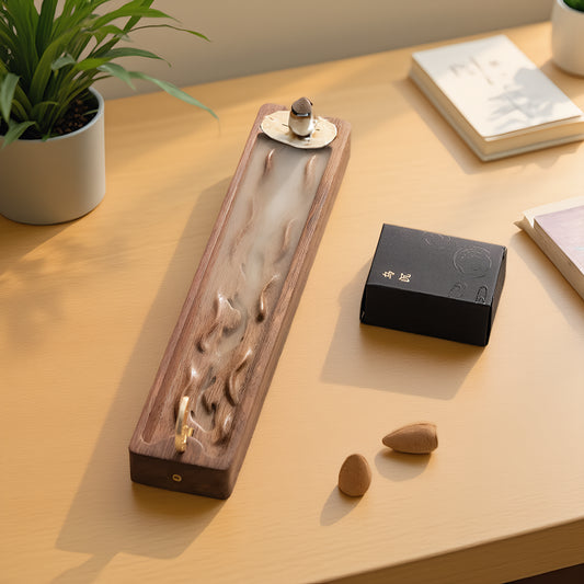 Koi Blessing Incense Burner