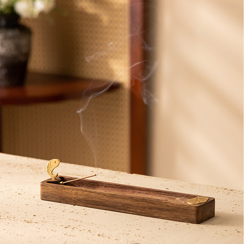 Koi Blessing Incense Burner