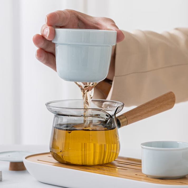 Leisure Moments Celadon Travel Tea Set