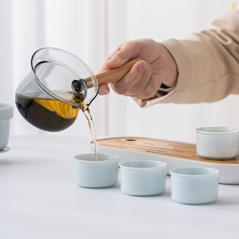 Leisure Moments Celadon Travel Tea Set