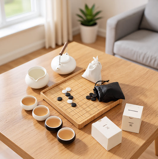 Leisurely Bail-Handle Teapot Tea Set