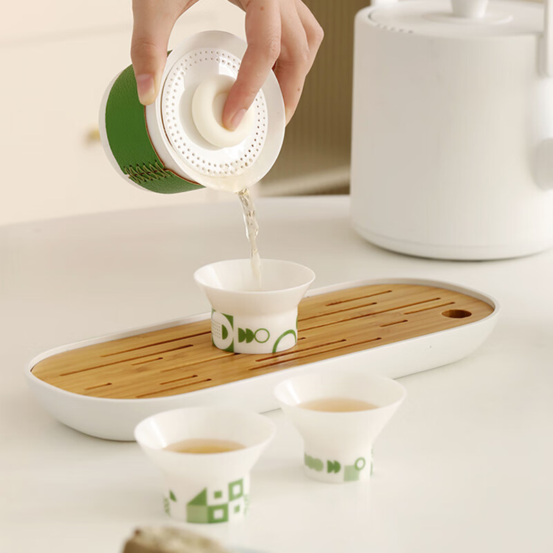 Little Joys White Porcelain Tea Set