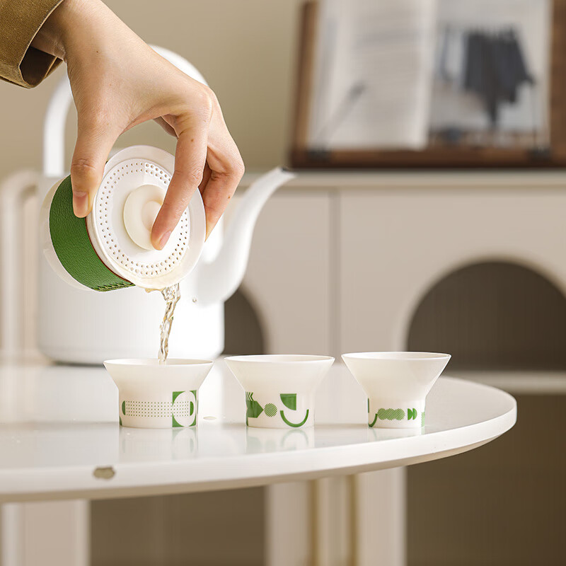 Little Joys White Porcelain Travel Tea Set