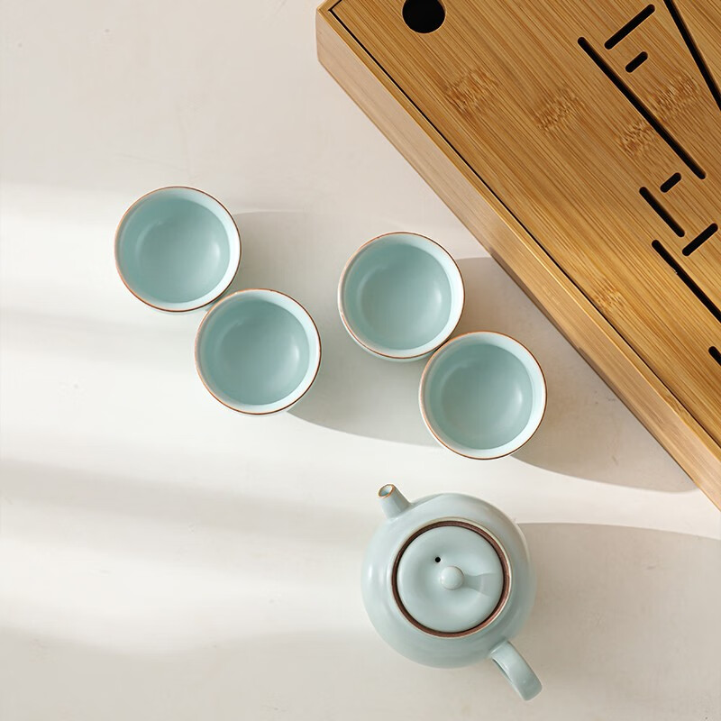 Ru Kiln Celadon Tea Set