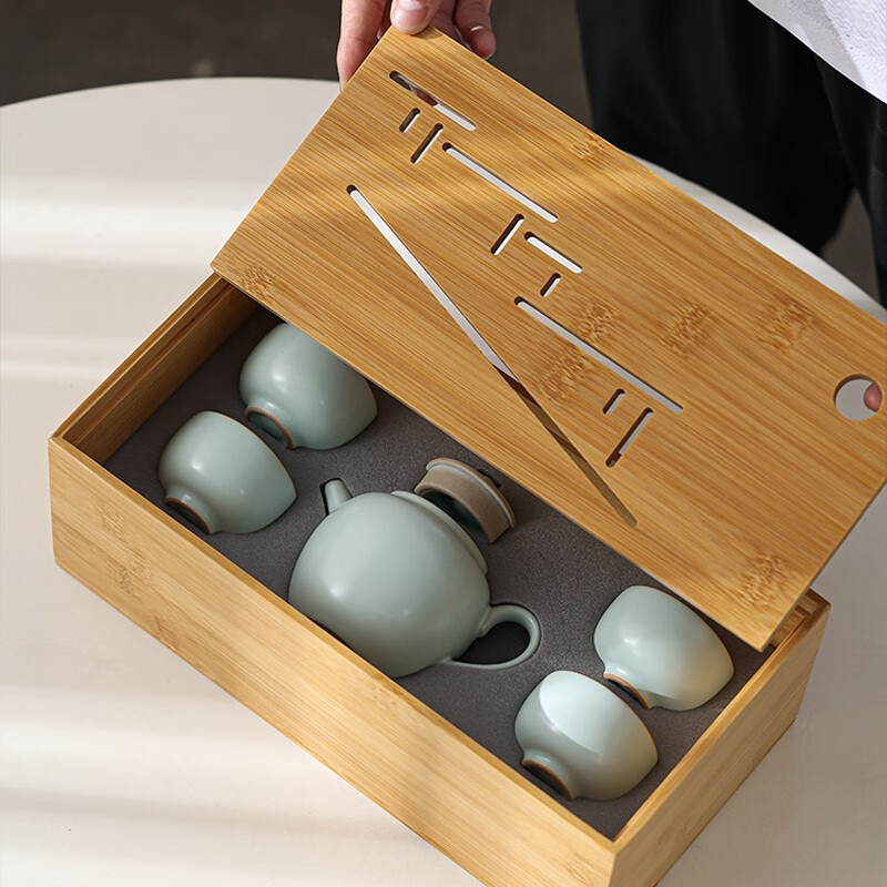 Ru Kiln Celadon Tea Set