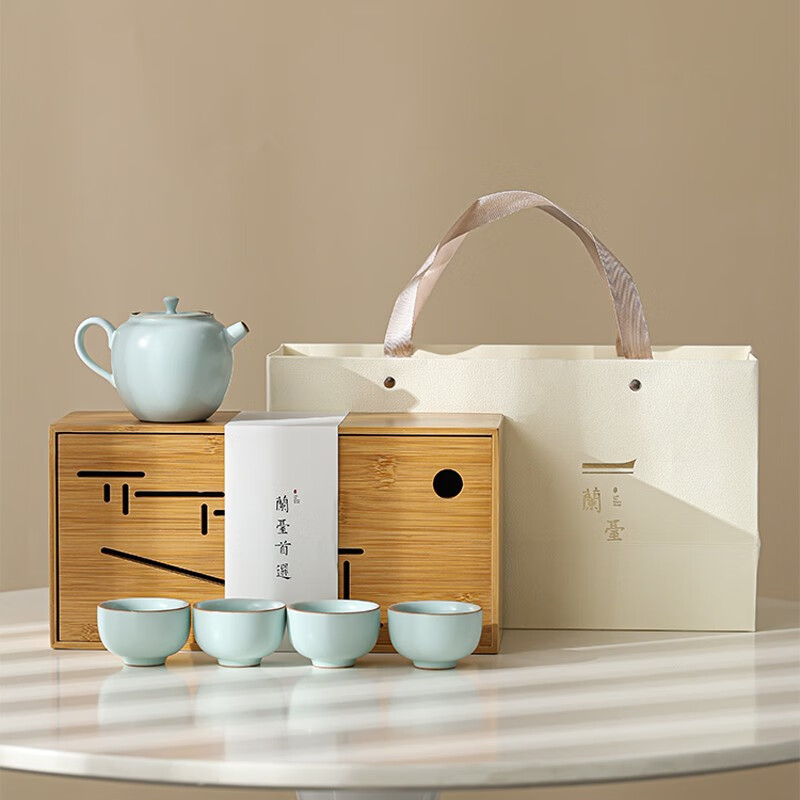 Ru Kiln Celadon Tea Set