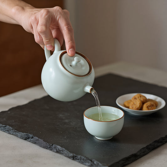 Ru Kiln Celadon Tea Set
