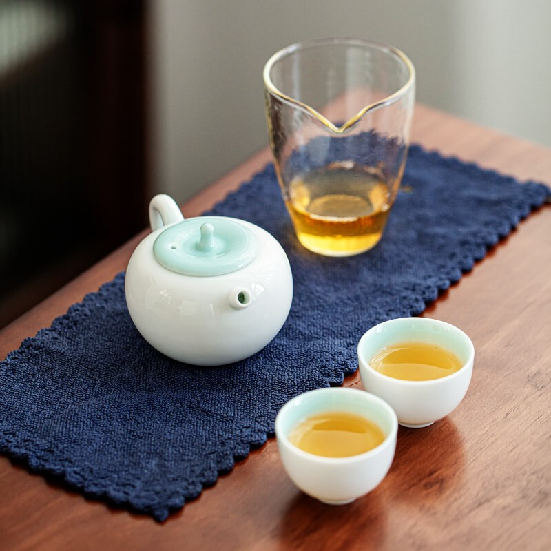 Safe Journey Celadon Travel Tea Set