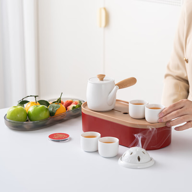 Sifangxing Dragon Tea and Incense Set