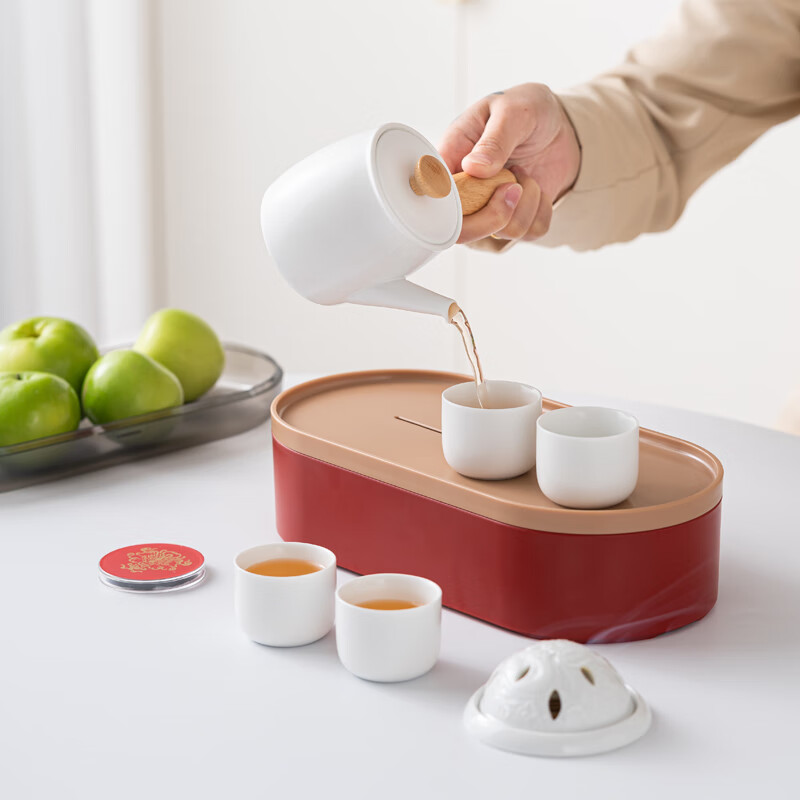 Sifangxing Dragon Tea and Incense Set