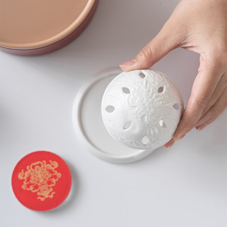 Sifangxing Dragon Tea and Incense Set