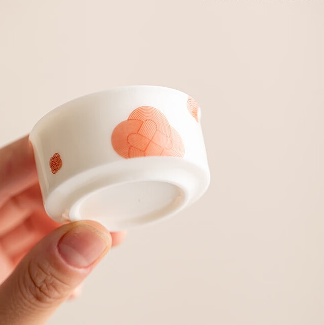 Small Bliss White Porcelain Tea Set