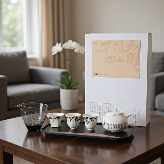 Stillness Within the Storm Zen Tea Set