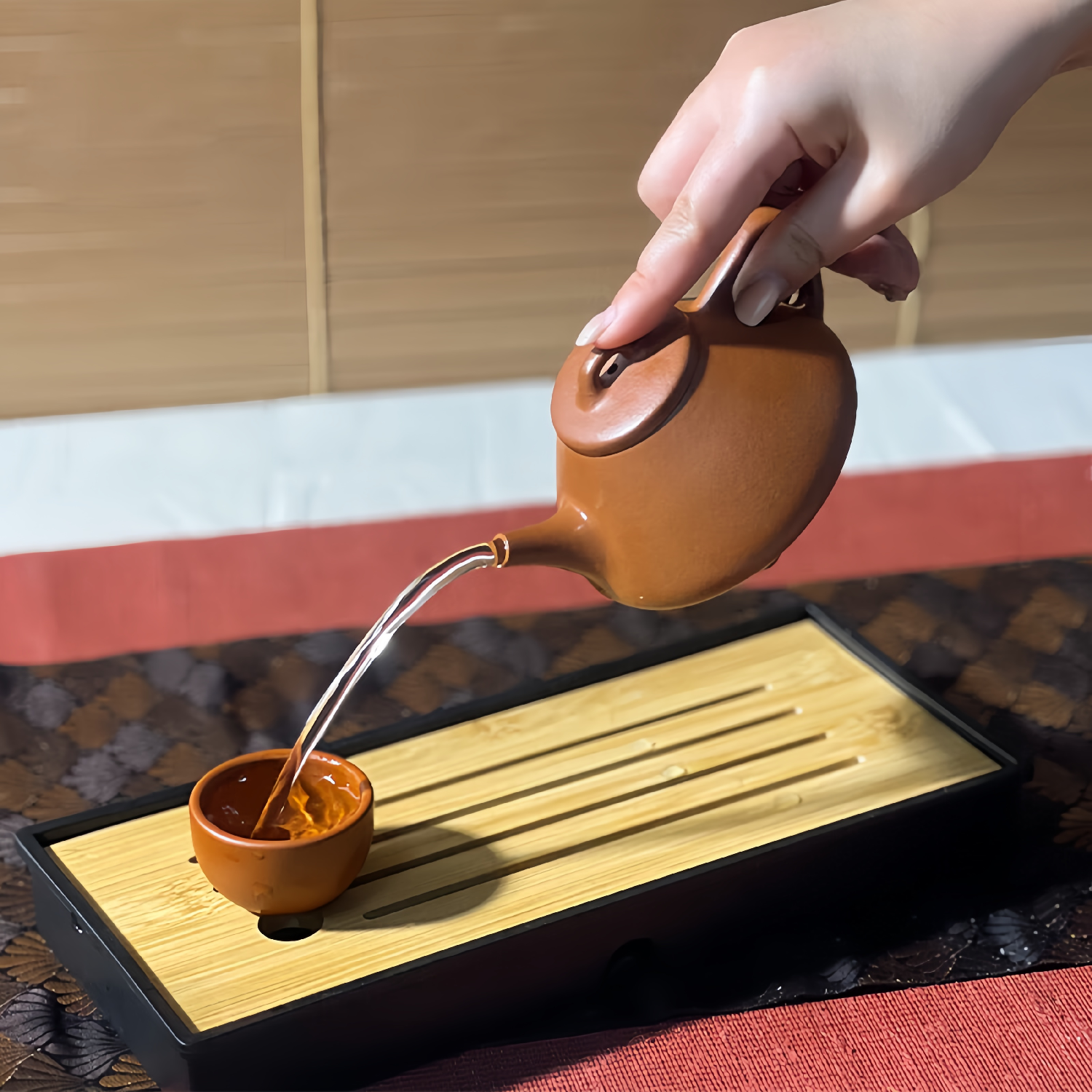 Stone Dipper Yixing Teapot & Tea Pets