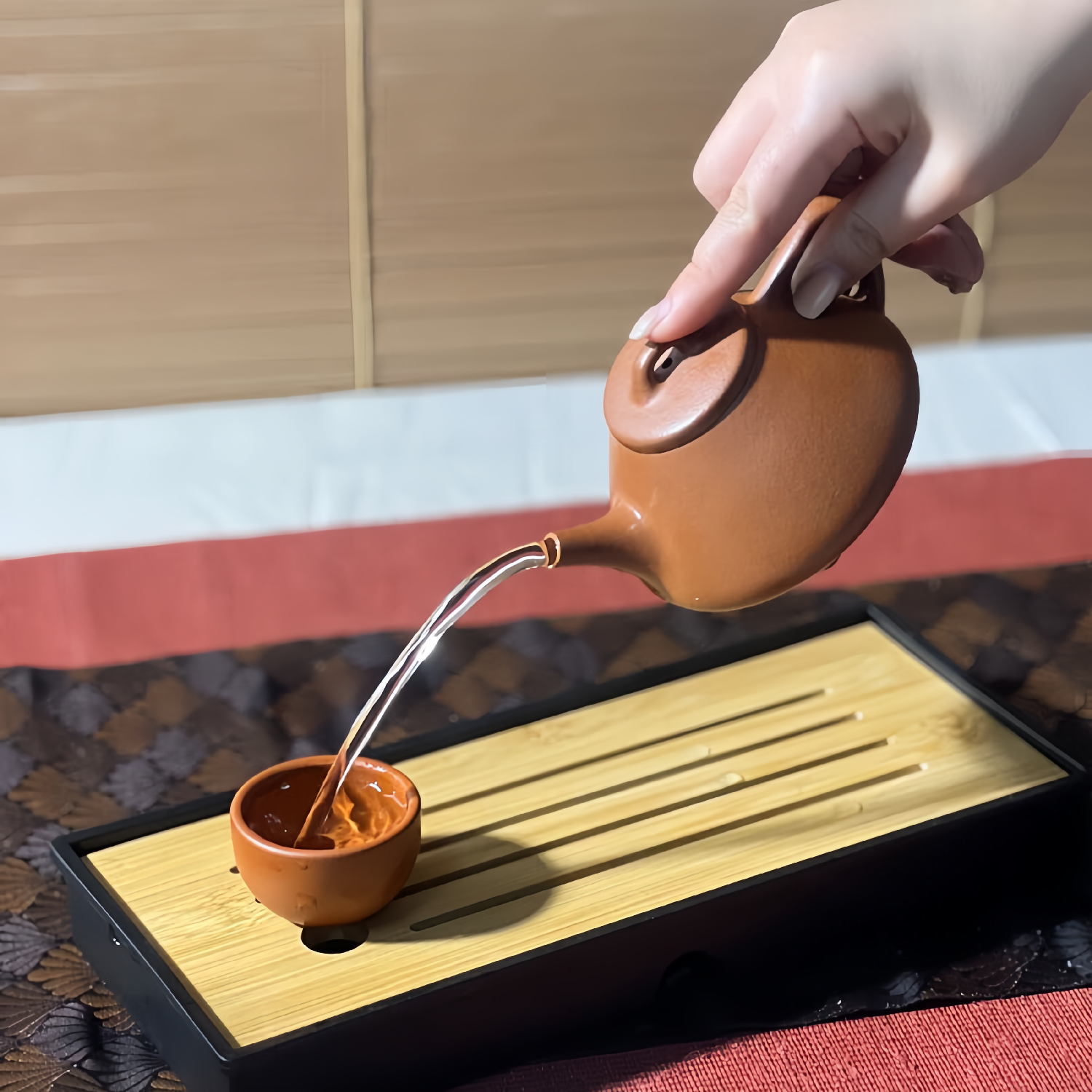 Stone Dipper Yixing Teapot & Tea Pets