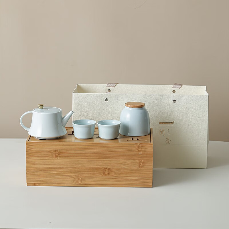 "Warm Tides" Celadon Home Tea Set