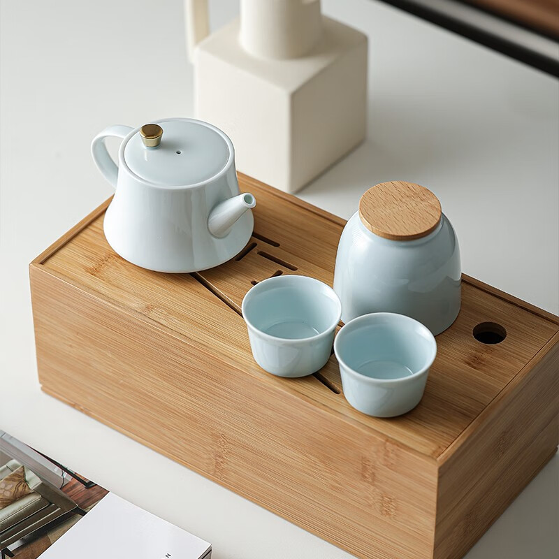 "Warm Tides" Celadon Home Tea Set
