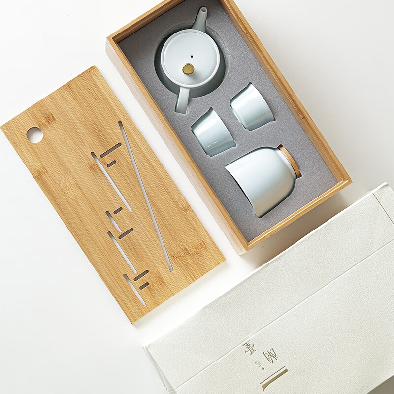 "Warm Tides" Celadon Home Tea Set
