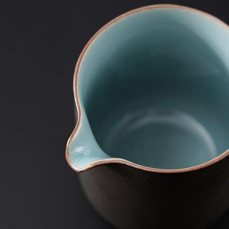 Wooden Side-Handle Travel Tea Set